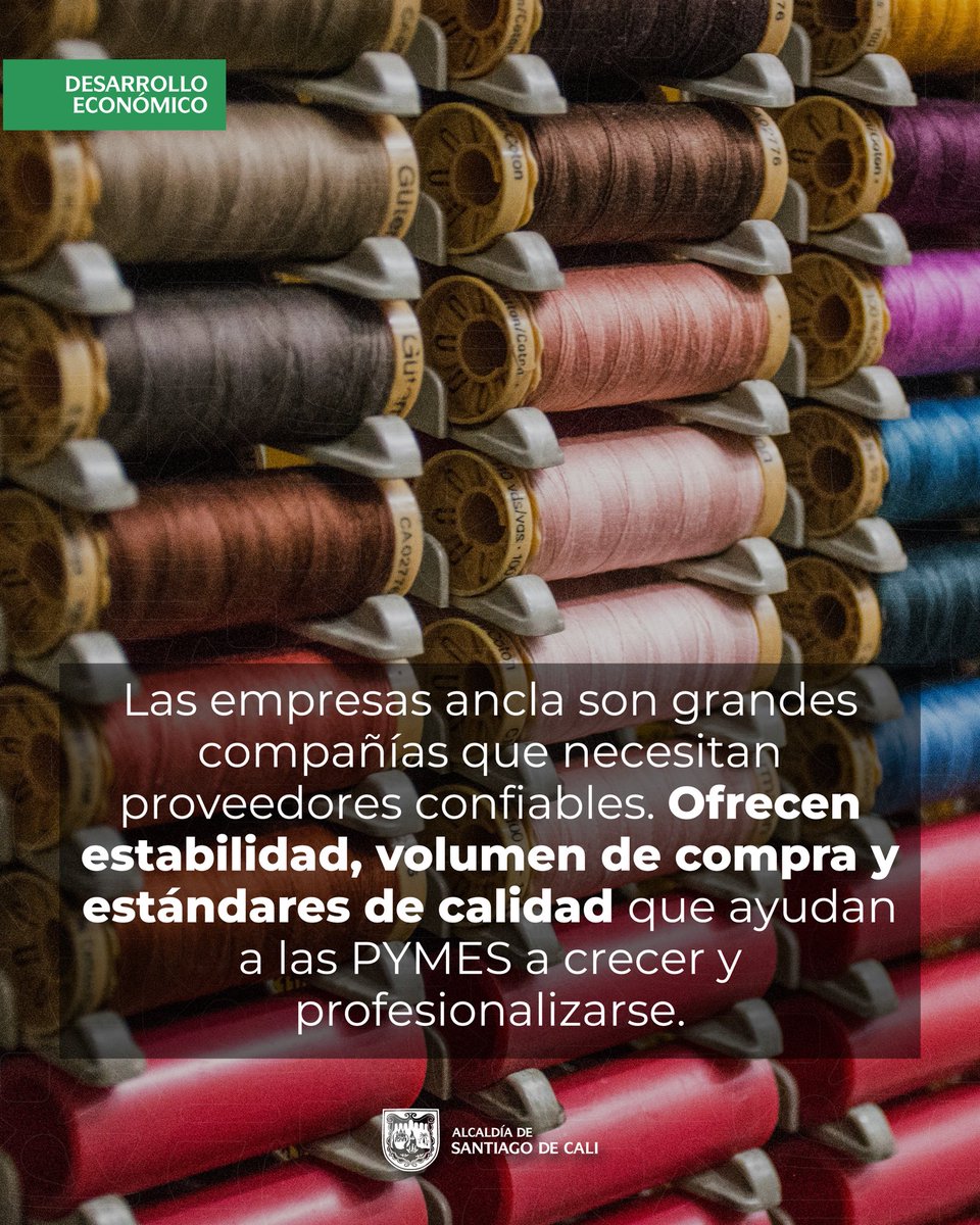 DEconomicoCali's tweet photo. ¡Pronto llega Conexiones de Valor!
Estaremos uniendo a las grandes empresas de la moda con las pymes del sector en una rueda de negocios.
¡Entre todos recuperamos a Cali!
Inscríbete aquí: https://t.co/kppIoA5HNP
#ConexionesDeValor #SectorTextil #CaliEmprende #MiPymesCali https://t.co/gMbVPV5EbJ