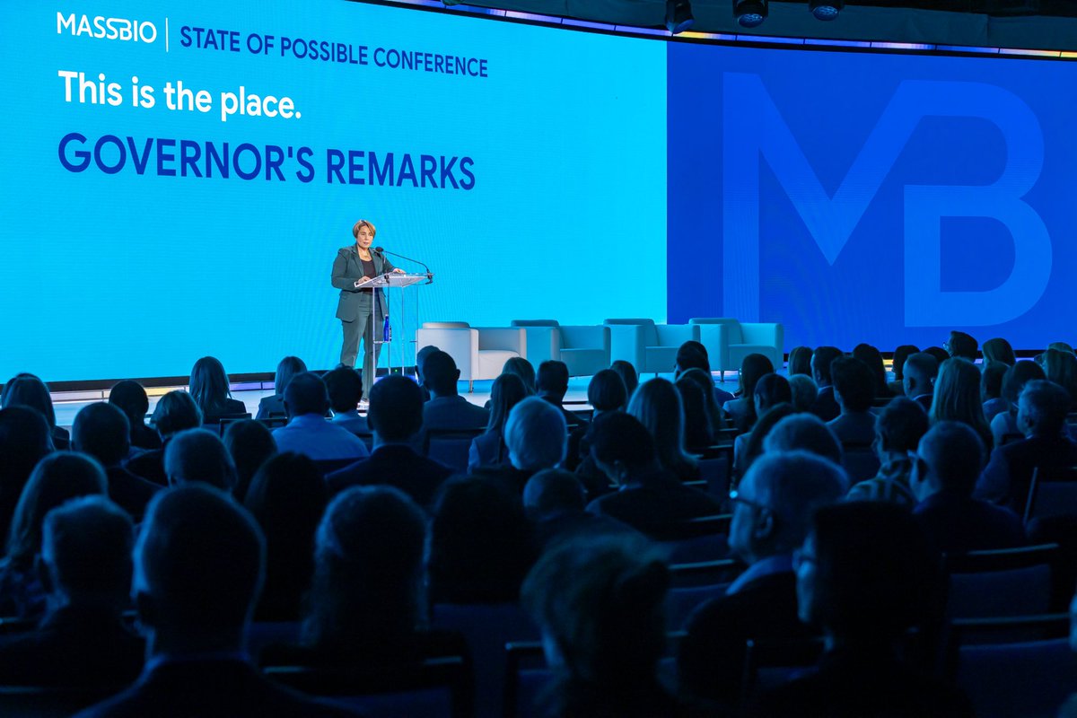 Massachusetts is proud to be the global capital of medical discovery. We’re all-in on seeing this sector grow — and I’ll do everything in my power to defend the lifesaving science happening in our state. 

Great morning with <a href="/MassBio/">MassBio</a> at the #StateofPossible25 Conference.
