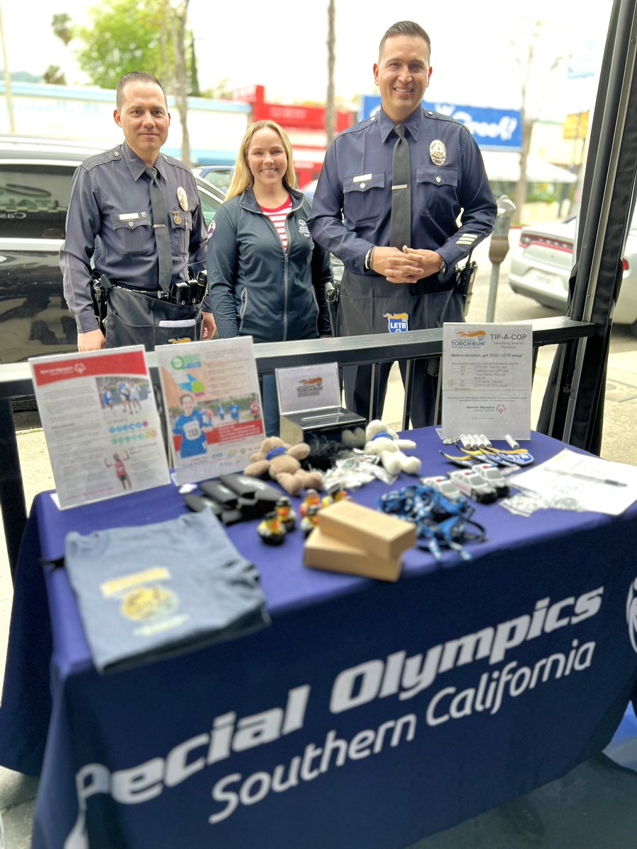 lapdVanNuysDiv's tweet photo. Thank you to our Van Nuys Division Community Relation Officers and Senior Lead Officers along with everyone who joined us in supporting a great cause “Special Olympics” and making this another successful event. https://t.co/t0udKae7Ew