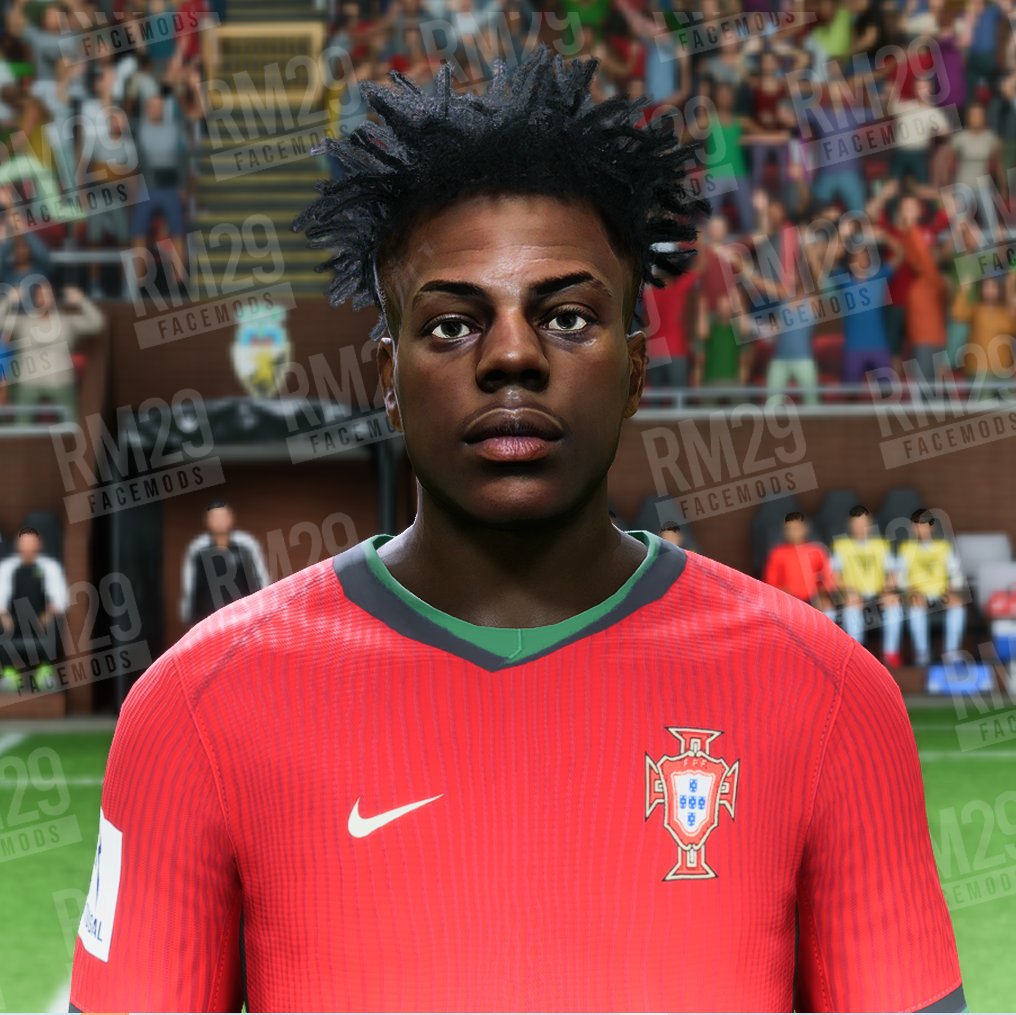 🚨 NEW FACE! 🚨 

🇺🇸 ISHOWSPEED

💥Available on stores for FC25/24 and FIFA 23. 
💥For FIFA 22-21 or ID changes, send me a DM. 

DM me or choose your favorite site to get the mods: 
- rm29facemods.com 
- patreon.com/Renan_RM29 
- buymeacoffee.com/renan.rm29

#EAFCmods