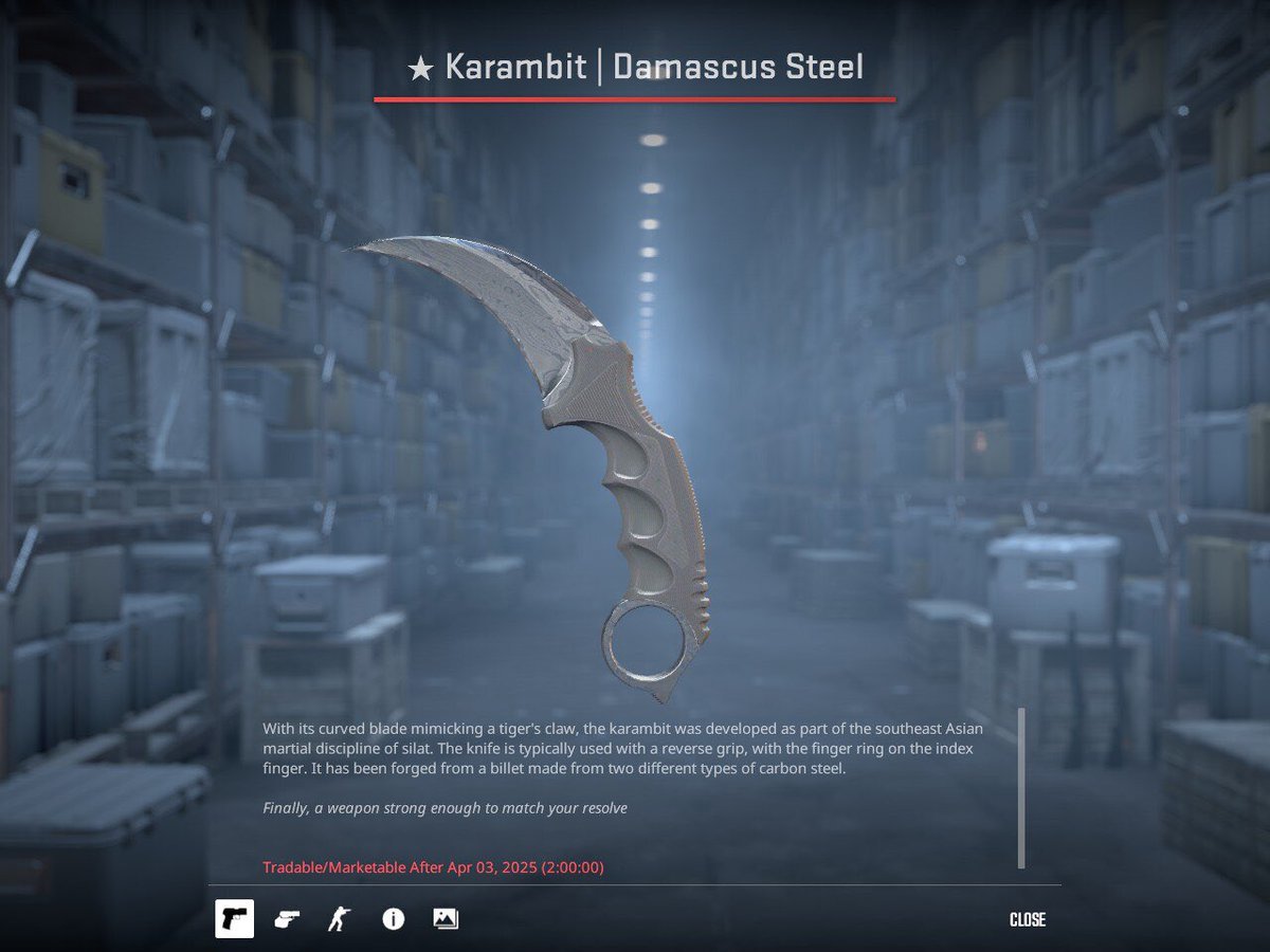 New knife 👀🩶