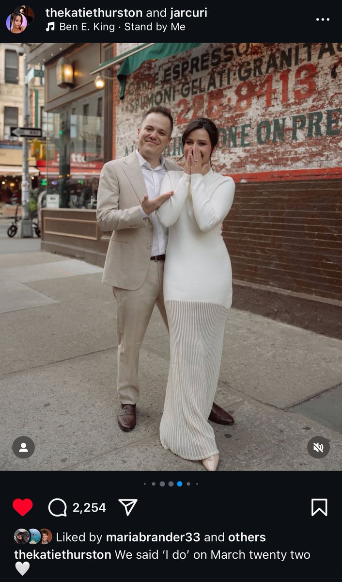 Congratulations to Katie Thurston and her now HUSBAND Jeff Arcuri ❤️ One of the cutest Bach-nation couples imo.

#thebachelor #bachelor