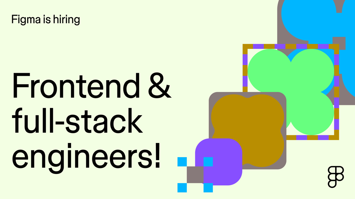 We’re hiring frontend &amp; full-stack engineers at <a href="/figma/">Figma</a>! Join a team working on one of the most exciting areas of Figma, building Dev Mode, a product made for developers and used by millions.

If that sounds exciting, let’s chat!