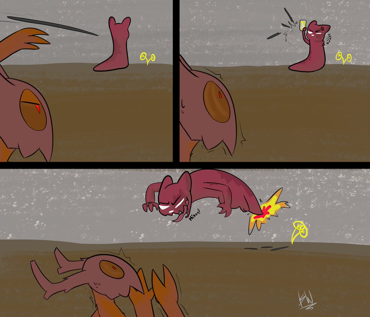 Day 26:
Explosive Parry
#Rainworld #RWArtMonth