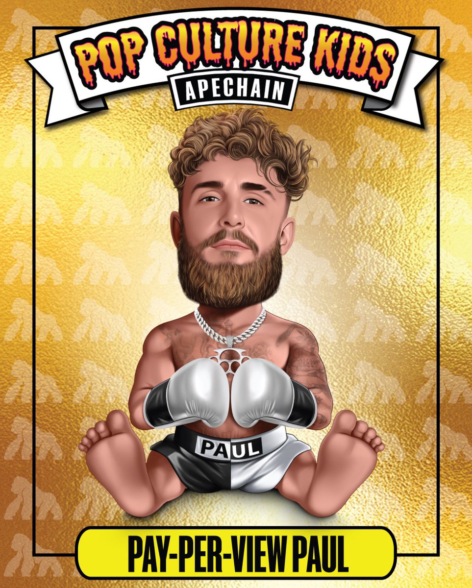 PCK_eth's tweet image. Pop Culture Kids coming to $APE #APECHAIN - 100 Characters, 2000 NFTs