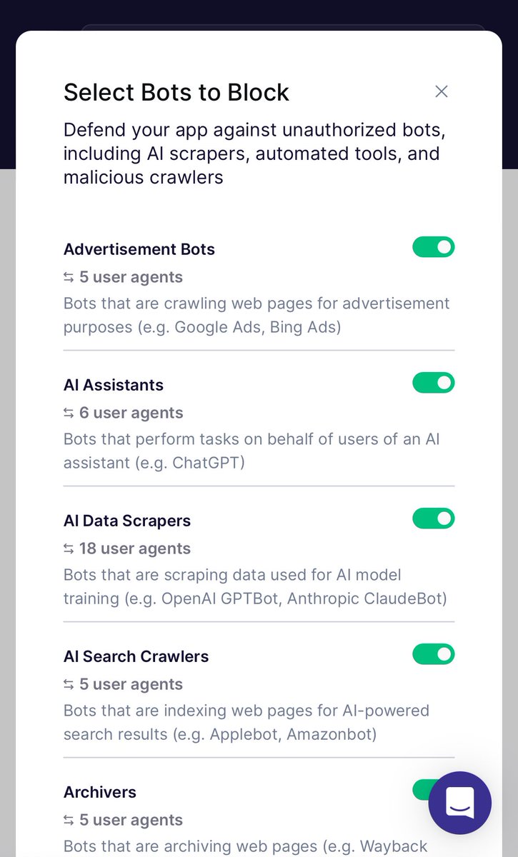 Aikido Security (@aikidosecurity) on Twitter photo <a href="/GergelyOrosz/">Gergely Orosz</a> we have a in-app firewall you can install to block: aikido.dev/zen
- block bot traffic (granularity), incl different types of AI crawlers
- set api rate limiting, etc
At this point AI traffic mimics DDOS attacks & engineers lack the tools to stop it, so we’re <a href="/GergelyOrosz/">Gergely Orosz</a> we have a in-app firewall you can install to block: aikido.dev/zen
- block bot traffic (granularity), incl different types of AI crawlers
- set api rate limiting, etc
At this point AI traffic mimics DDOS attacks & engineers lack the tools to stop it, so we’re