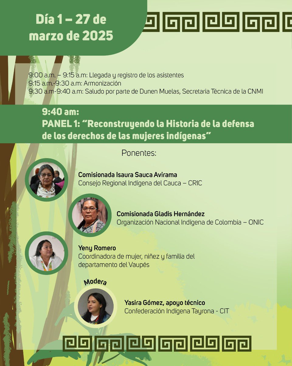 Comisión Nacional de Mujeres Indígenas -Colombia tweet media
