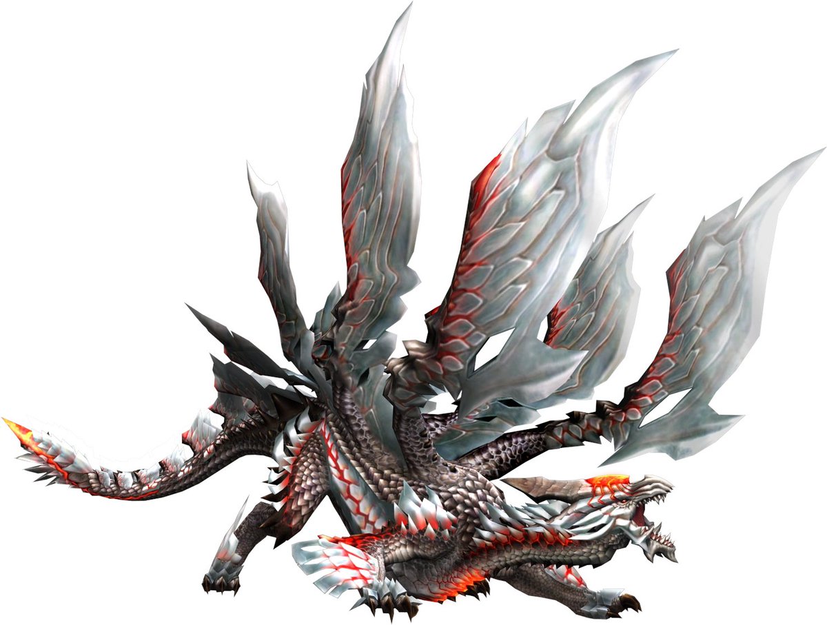 makoto_hamano's tweet photo. Il était bientôt tanky l'Harudomerugu, en tout cas le design était très cool #MHFrontier https://t.co/CMzsTrSnkn