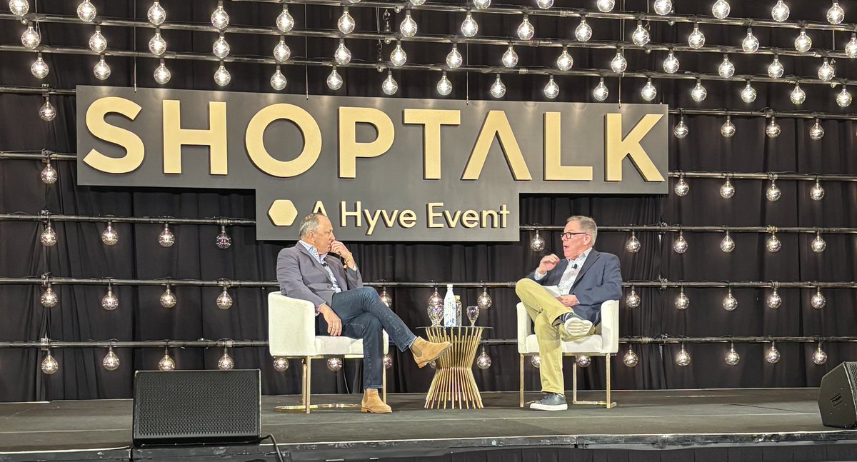JenRisi's tweet image. “We are going to be a global force in sports, entertainment and wellness” - @StanleyBrand President Matt Navarro at @shoptalk. #shoptalk #TSEclientwork