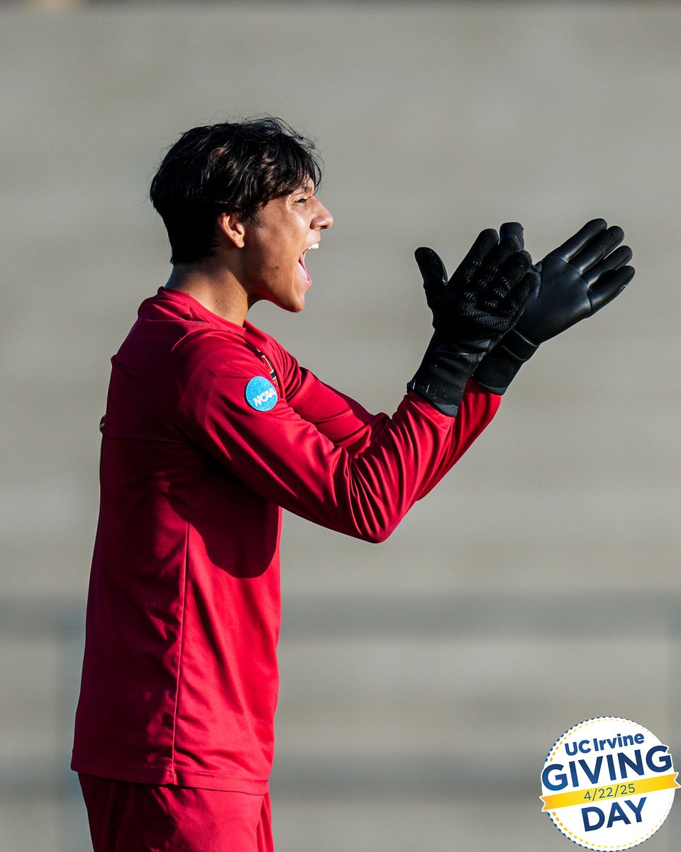 Save the date and get ready to do something good for Men's Soccer on UCI Giving Day! Please visit the link below to make an early gift! 🗓️

🔗 | givingday.uci.edu/MensSoccer

#TogetherWeZot | #UCIGivingDay