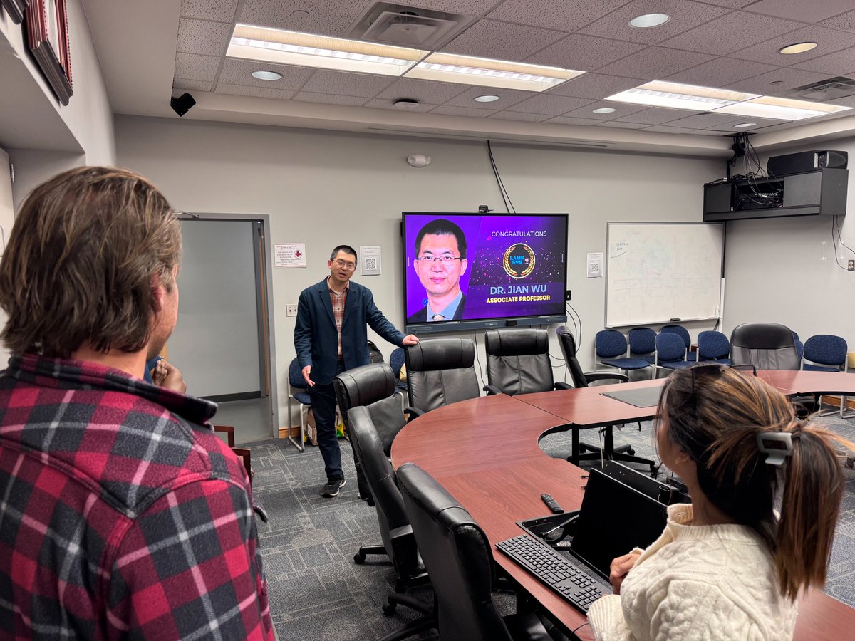 Lamia Salsabil (@liya_lamia) on Twitter photo Celebrating Dr. Wuโs well-deserved promotion to Associate Professor! ๐ A wonderful gathering filled with joy, gratitude, and inspiration. Huge congratulations, Dr. Wu! ๐ฅ<a href="/fanchyna/">Jian Wu</a>
<a href="/WebSciDL/">WS-DL Group, ODU CS</a>
<a href="/rochanaro/">Rochana R. Obadage</a>
<a href="/DomSoos/">Dominik Soรณs</a>
<a href="/Xin9Xin/">Xin Wei</a> Celebrating Dr. Wuโs well-deserved promotion to Associate Professor! ๐ A wonderful gathering filled with joy, gratitude, and inspiration. Huge congratulations, Dr. Wu! ๐ฅ<a href="/fanchyna/">Jian Wu</a>
<a href="/WebSciDL/">WS-DL Group, ODU CS</a>
<a href="/rochanaro/">Rochana R. Obadage</a>
<a href="/DomSoos/">Dominik Soรณs</a>
<a href="/Xin9Xin/">Xin Wei</a>