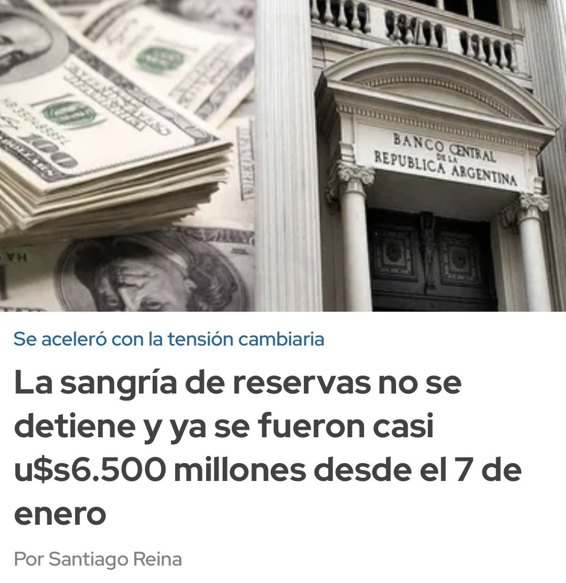 CarlosMaslaton's tweet photo. De mi parte, que la calle libertaria siga negando que Caputo se afana todos los dólares de las reservas para salvar a la bicicleta financiera, estafadora y corrupta, que él comanda. Se están robando los depósitos en dólares de la gente. El plan de Caputo y Milei está terminado, todo por no dejar que funcione el mercado de cambios, libre, y por la emisión infinita de deuda. Mas no se preocupen, el FMI no cuenta ya, pronto viviremos un 6 de febrero (de 1989) combinado con un diciembre de 2001. Las fuerzas de choque de Parisini y Doe no pueden imaginar cómo van a quedar aplastadas por la realidad que se genera cuando caen los controles comunistas en el mercado.