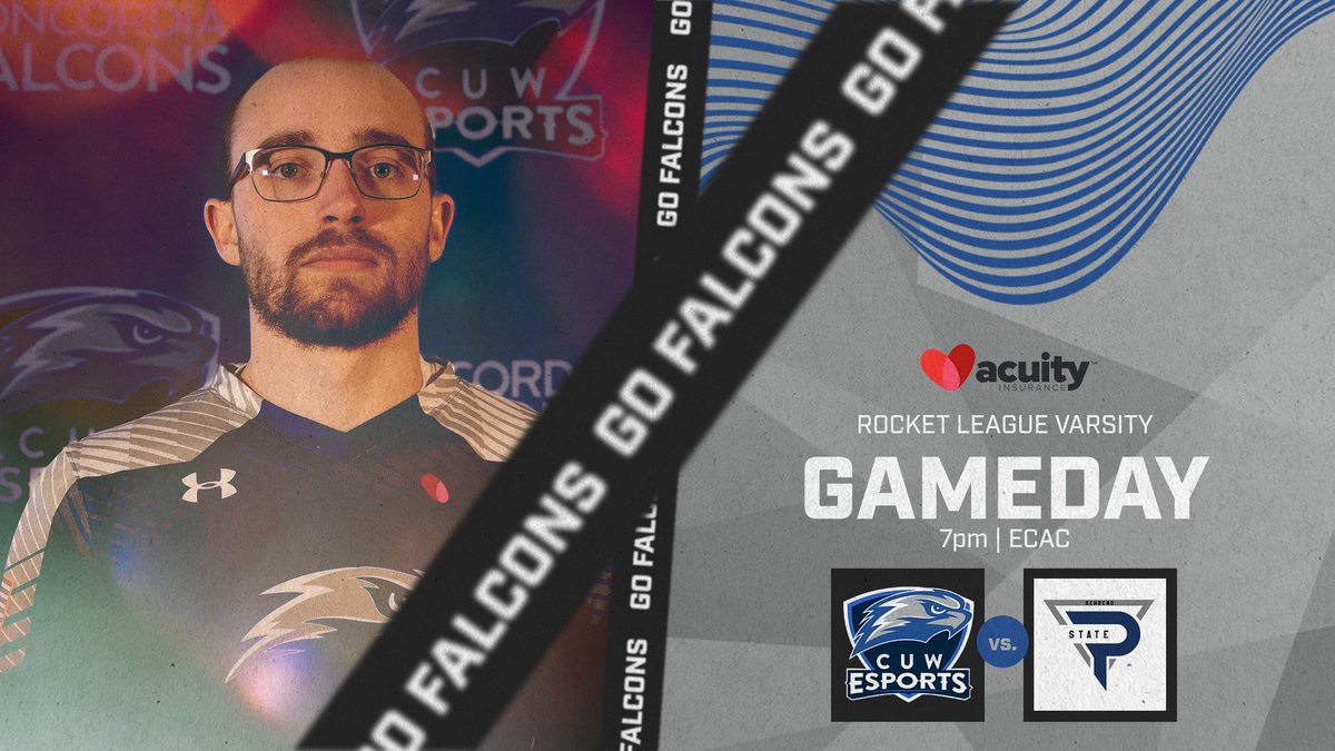 PLAYOFF GAMEDAY ALERT: Rocket League squares off against Penn State Behrend tonight in Week 1 ECAC Playoff action! Match begins at 7pm. #CUW #CUWEsports #CUDUB