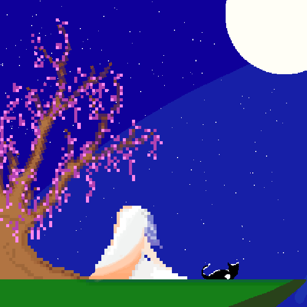 Setelah sekian lama 📦  <a href="/NanamiChalichia/">Nanami Chalichia🌊✨</a>  #NAMICHIARTS
#pixelart 

Maaf jika kelihatan jelek 🧑🏿‍🦯