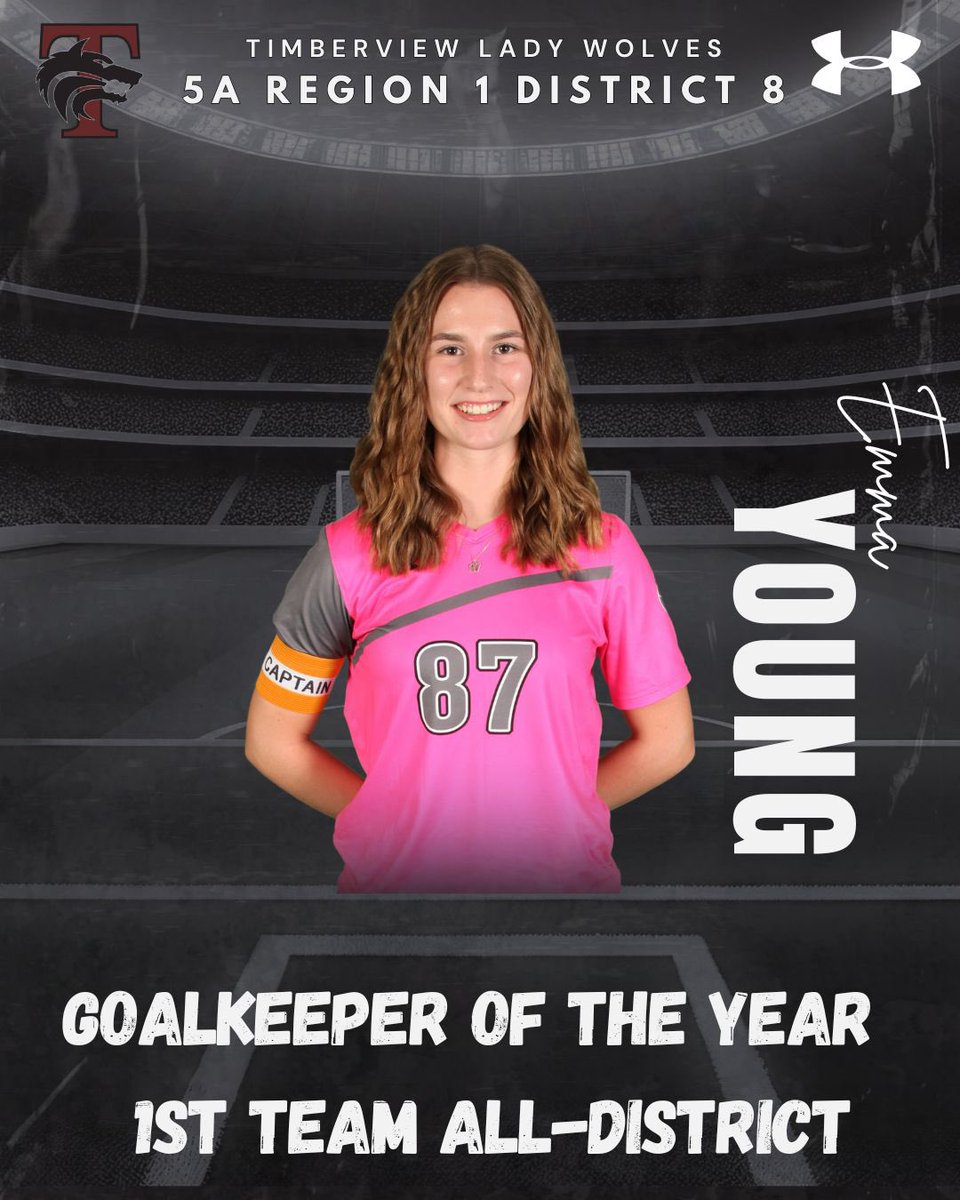 Timberview Women's Soccer (@tview_soccer) on Twitter photo Congrats to our very own captain, Emma Young, for being awarded Goal Keeper of the Year and 1st Team All-District!
<a href="/MISDathletics/">MISD Athletics Dept.</a> Congrats to our very own captain, Emma Young, for being awarded Goal Keeper of the Year and 1st Team All-District!
<a href="/MISDathletics/">MISD Athletics Dept.</a>