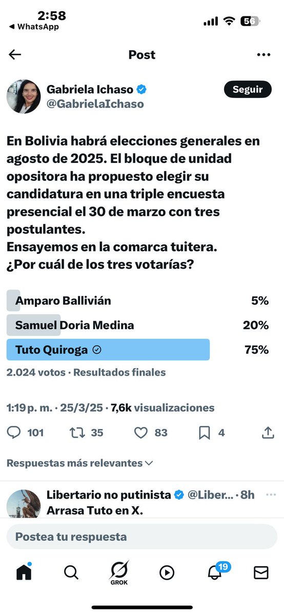 Gracias Gabriela por tan interesante encuesta, esto me da esperanza de futuro para nuestros hijos y nietos.