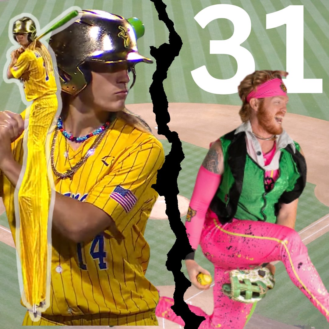 The24thSquare's tweet photo. BreakdownBanana: World’s tallest golden batter, 31 trick plays in a game, and so much more! This weekend had it all. Check out our latest episode where we break it all down on YouTube and podcast platforms! 

https://t.co/xv2AOxgPzC https://t.co/yzoNeLxM60