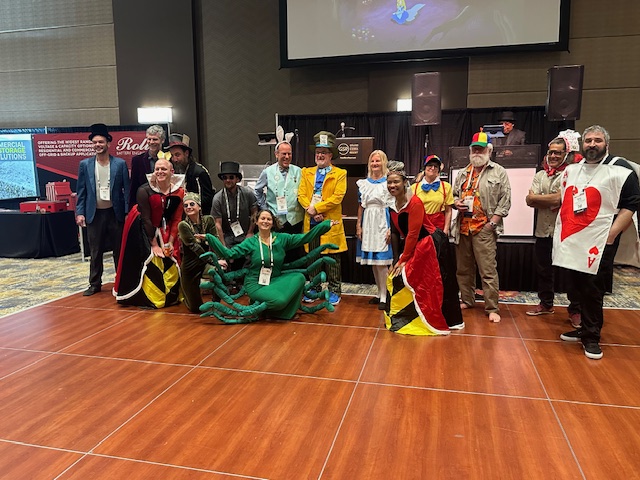 <a href="/NABCEP/">NABCEP</a> 2025 CE Conference them party! "Alice in Wonderland" was alive and well last night. Thank you again to all attendees, sponsors and exhibitors! You are all what makes this event possible. We love seeing  all our #SolarPV friends and colleagues!