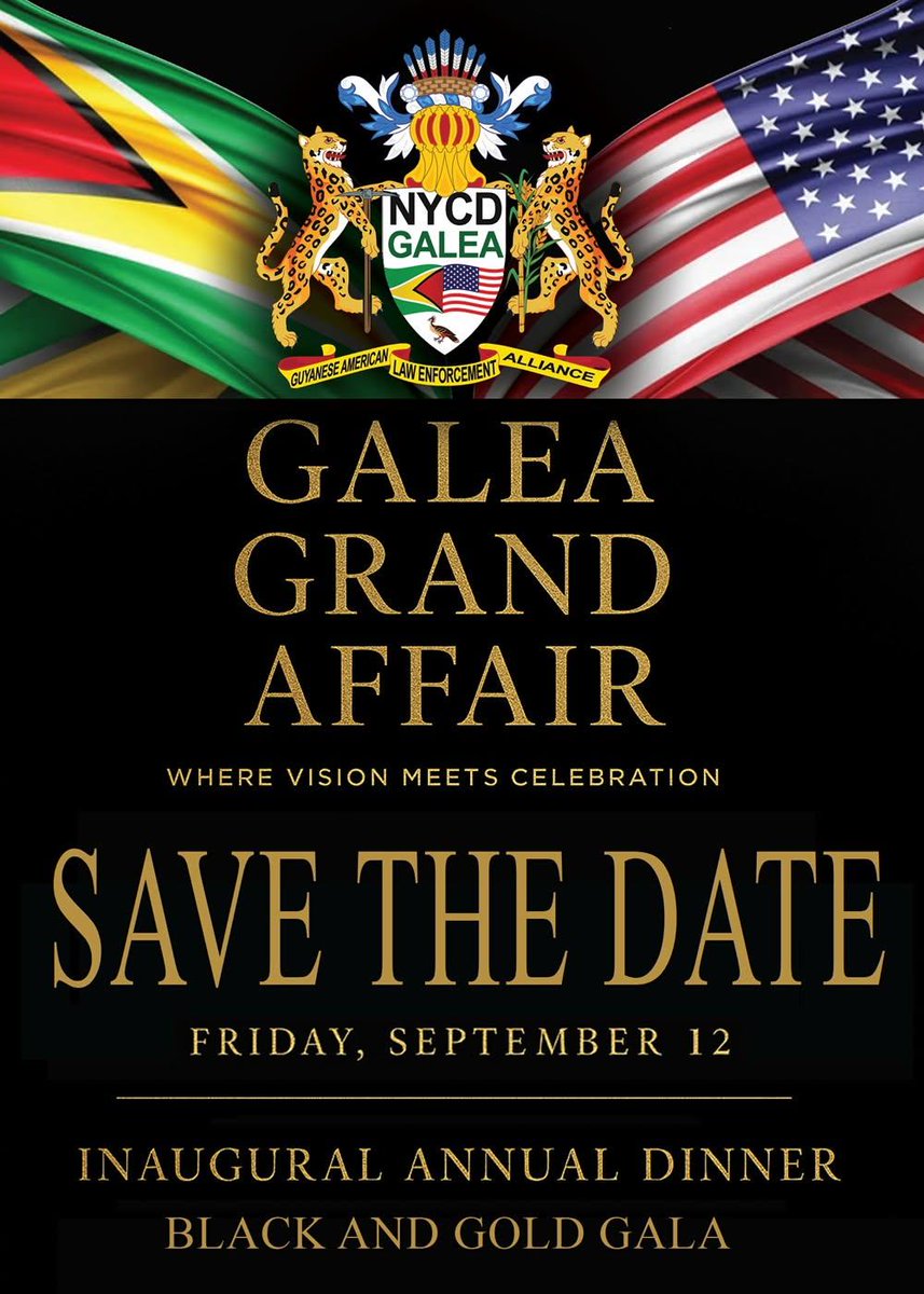 Save the date our first Gala.