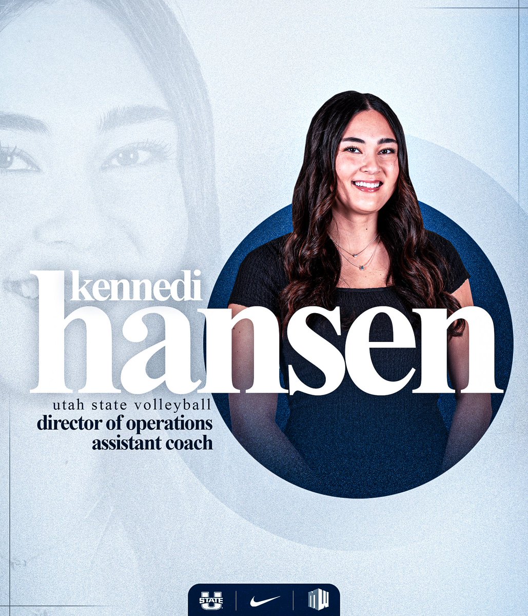 An official welcome to the newest member of our coaching staff, Kennedi Hansen!

📰 - bit.ly/420wkHZ

#AggiesAllTheWay