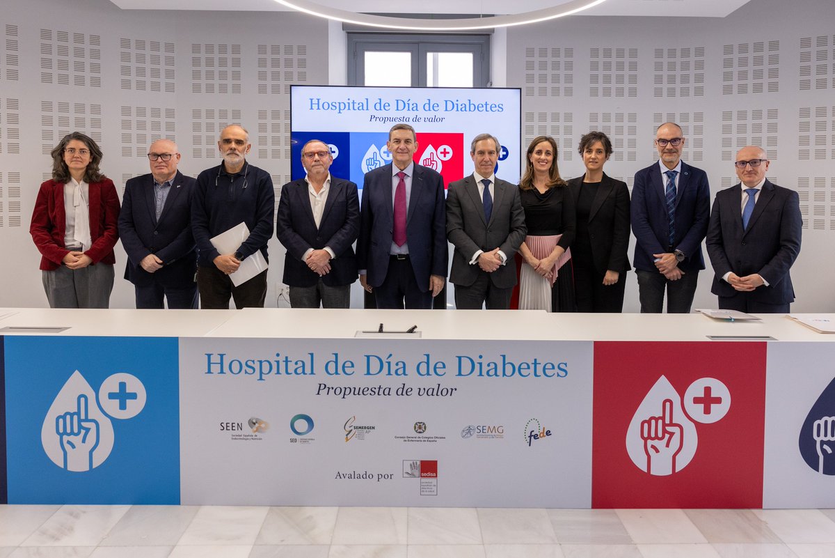 🔊 Presentación: La SEEN y la SED, junto con varias sociedades científicas, proponen la extensión de los Hospitales de Día de Diabetes a nivel nacional para mejorar la calidad asistencial a las personas con diabetes y reducir los costes asociados a la hospitalización