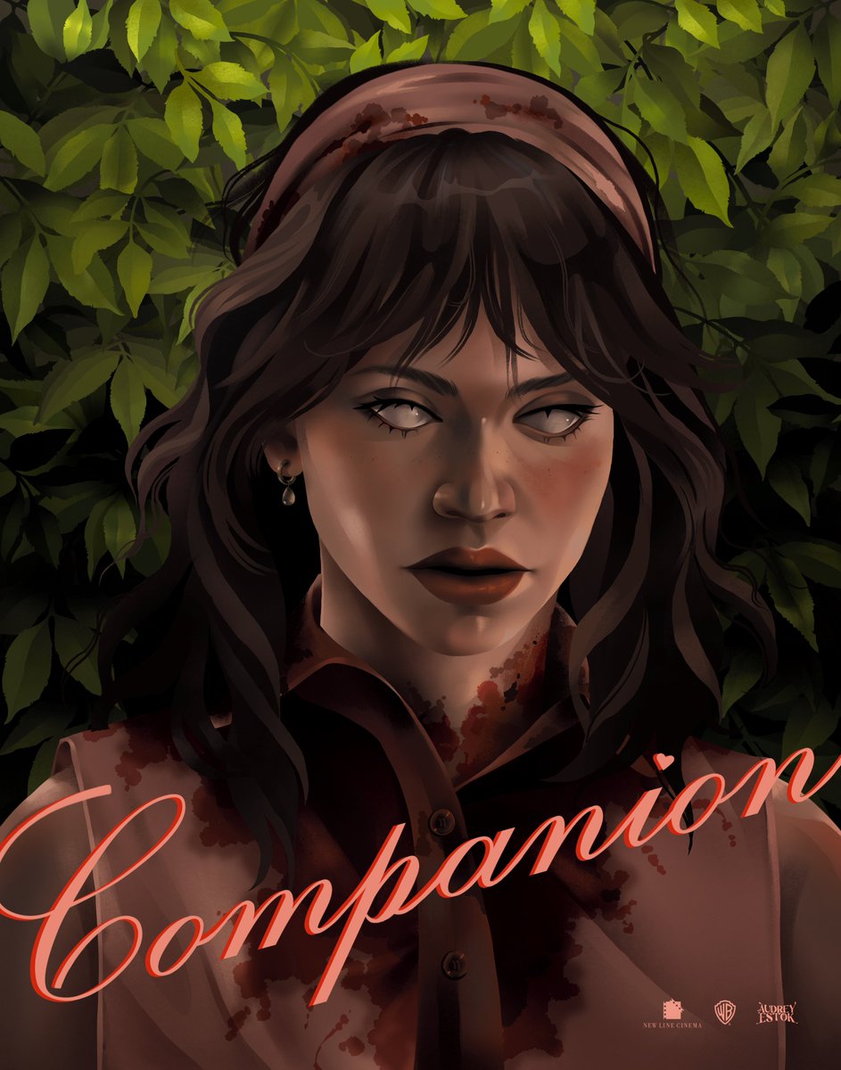 Companion (2025) 

❤️

I loved this movie, it was the perfect mix of funny weird and unsettling. And Sophie Thatcher is amazing gorgeous and amazing. Enjoy my tribute poster!