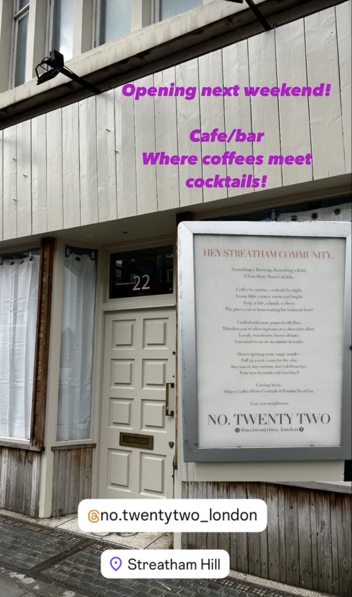 We're sorry to see BeWyld has closed its doors and we wish Alper and team the best for future projects. 

In brighter news, just a few doors along No. Twenty Two is due to open next weekend their lovely new cafe/bar.