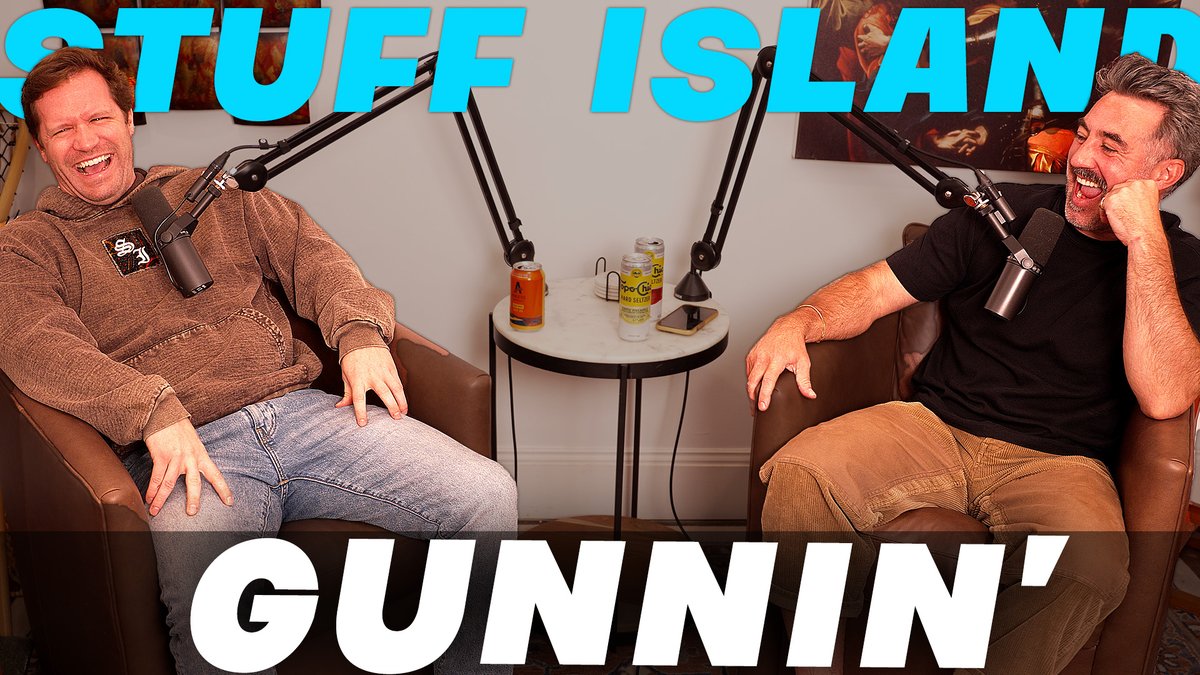New episode of Stuff Island is out now! Check it out below:

Youtube: youtube.com/watch?v=vJOX07…
Apple: podcasts.apple.com/us/podcast/gun…
Spotify: open.spotify.com/episode/3hzWf3…
Patroen: Patreon.com/stuffisland