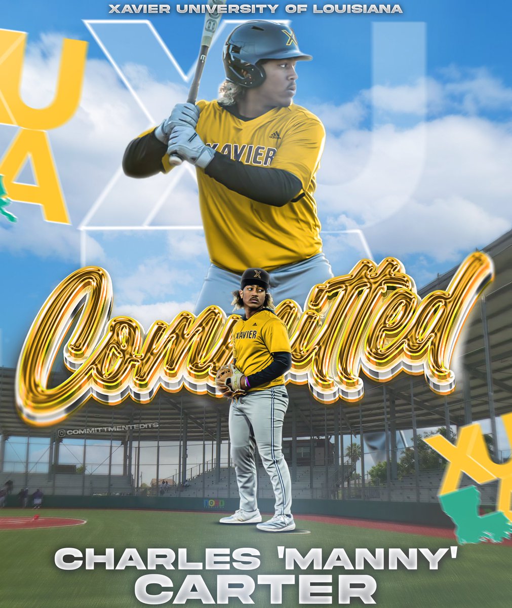 manny_carter13's tweet image. First I want to thank God for this opportunity. Thank you to my family and friends for being there every step. Lastly I want to thank Coach X. Paul and Coach Kent for giving me a chance. Without further ado I'm proud to announce my commitment to Xavier University of Louisiana