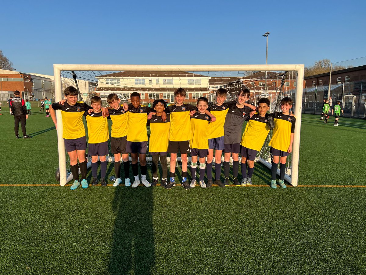 The Y7 B team did brilliantly in the district tournament this evening. The team won 4/5 games and finished second overall. Lots of great performances with Jason scoring three goals in the competition #StBedesRedhill #football