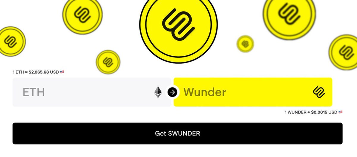 wunder_social's tweet image. 🚀 The $WUNDER Public Sale Is LIVE! 💫

We’re building a REAL product that will change the game! Join the movement and become part of a revolutionary #Web3 ecosystem.

Get in early, secure your spot, and be part of the revolution!

🎯 Funding Goal: $1M
💰 Price: $0.0016 per…