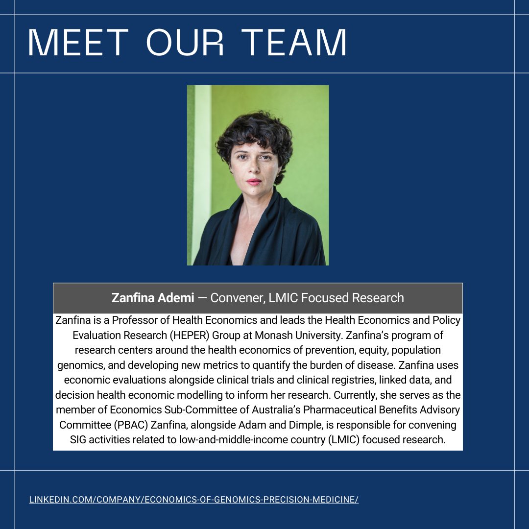 IHEA Economics of Genomics & Precision Medicine tweet media