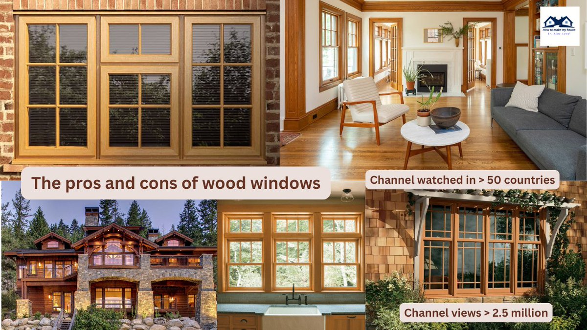 laadajay's tweet image. The SHOCKING Truth About WOOD Windows That You Must Know | Pros and Cons... youtu.be/6kD7H4DEiyU?si… via @YouTube 
The SHOCKING Truth About WOOD Windows That You Must Know | Pros and Cons of Wood Windows
#woodenwindows #windowframes #housewindow #windowdesign #woodwindowpolish