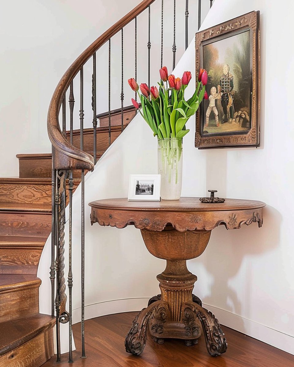 Spring is officially here, and this entryway is blooming with life! 🌸