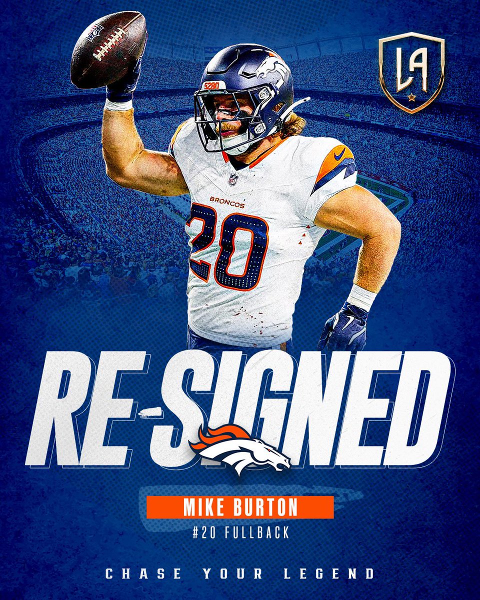 LegendAgency (@chaseyourlegend) on Twitter photo Congrats on Year 11 <a href="/MikeBurtonFB/">Mike Burton</a>‼️ #BroncosCountry #ChaseYourLegend Congrats on Year 11 <a href="/MikeBurtonFB/">Mike Burton</a>‼️ #BroncosCountry #ChaseYourLegend