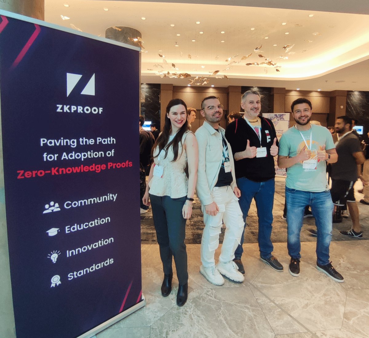 Just wrapped 3 packed days in Sofia 🇧🇬 with the Balkan ZK community during <a href="/zkproof/">ZKProof Standards</a> 2025 in Sofia.

Talks, deep dives, and late-night convos with builders shaping the future of cryptography.

We’ll drop some highlights soon 👀