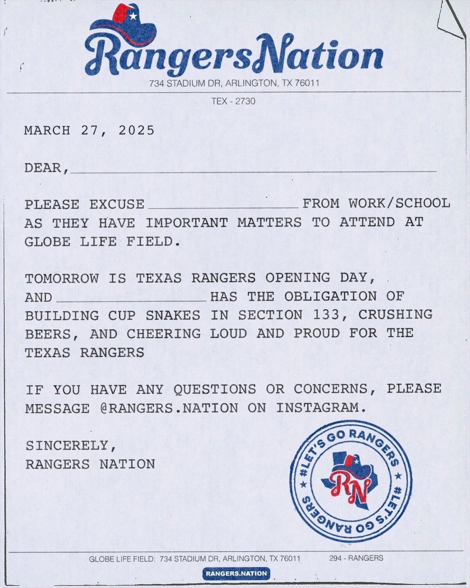 Rangers Nation ⚾️ tweet media