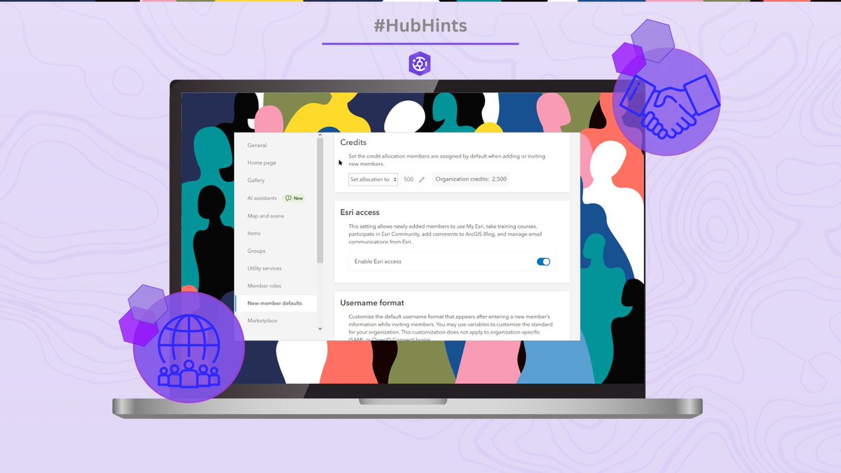 ArcGISHub's tweet image. Learn how to add your community admin., customize community member default settings,  get your community members signed up, and set visitors up for success in part 2 of the collaborate with your community blog series! #HubHints

ow.ly/O2WL50Vp4is