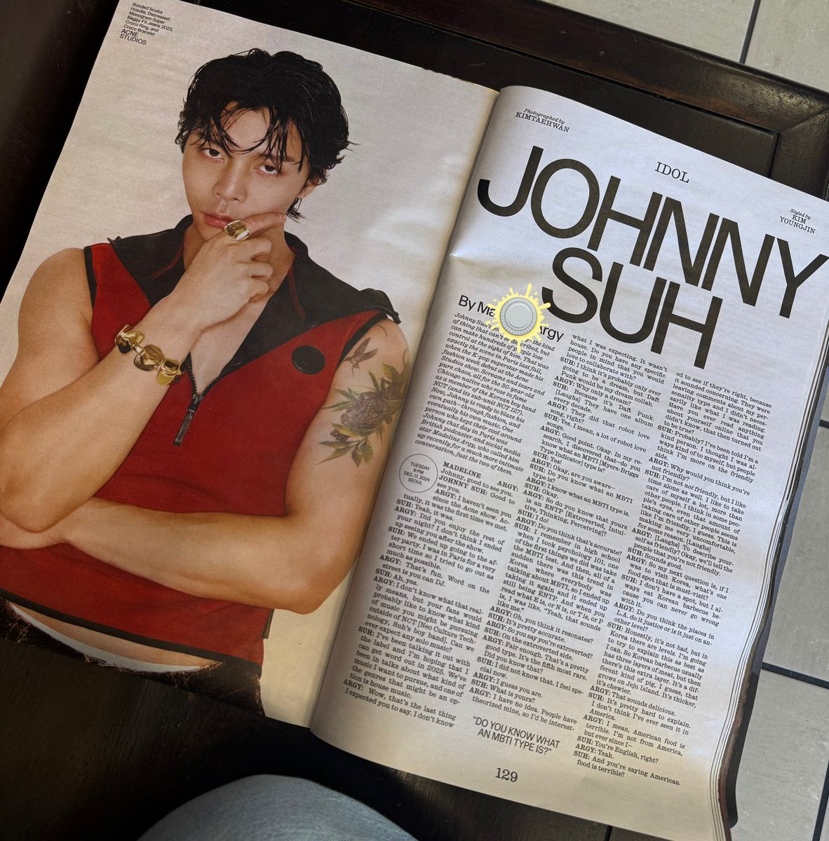 NEVER KYS (i found johnny’s mag at b&amp;n) 🙂‍↕️