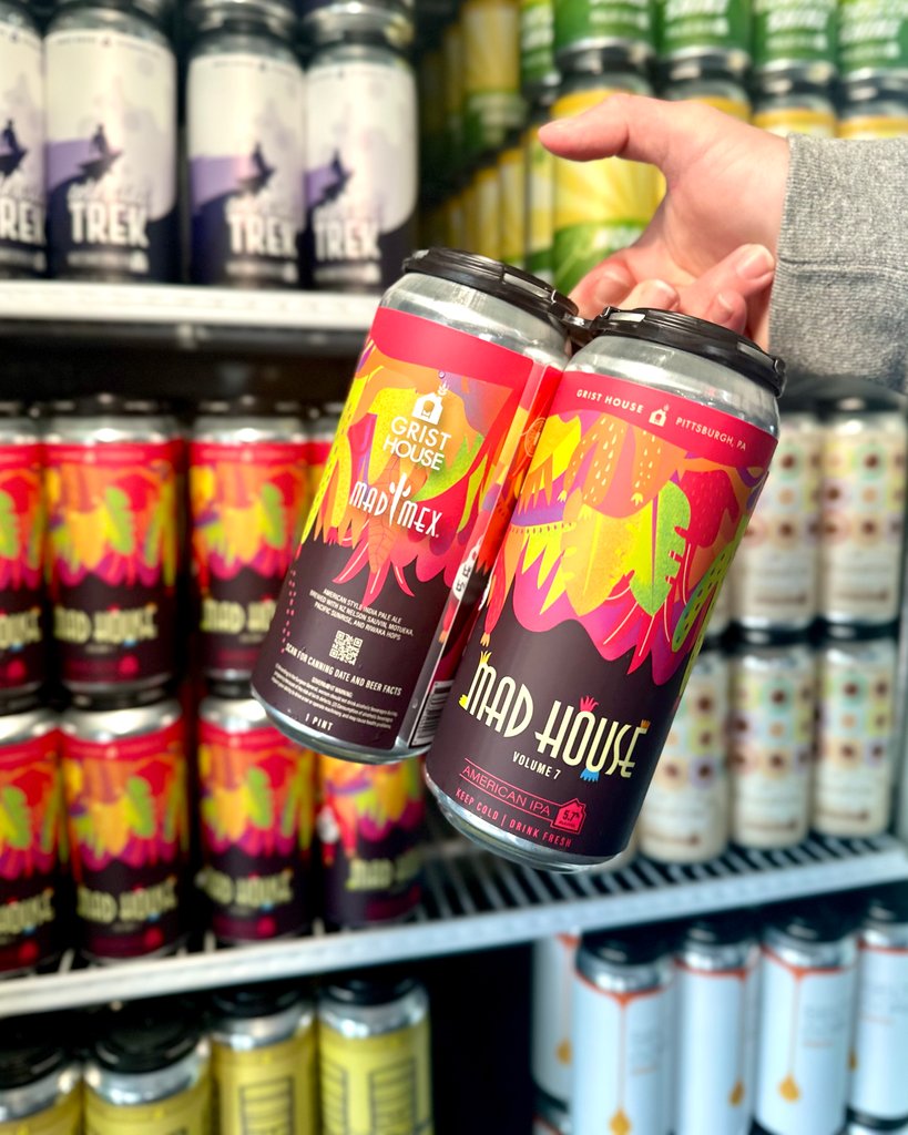 Grist House (@gristhouse) on Twitter photo Weβre excited to introduce our latest collaboration with <a href="/mad_mex/">MadMexNachoRoad</a> β a bold and refreshing American IPA.
You can enjoy this easy-drinking IPA on draft and in cans starting at 4 PM today at Grist House in Millvale. Kegs will be tapped at Mad Mex locations on Friday, March 28th! Weβre excited to introduce our latest collaboration with <a href="/mad_mex/">MadMexNachoRoad</a> β a bold and refreshing American IPA.
You can enjoy this easy-drinking IPA on draft and in cans starting at 4 PM today at Grist House in Millvale. Kegs will be tapped at Mad Mex locations on Friday, March 28th!