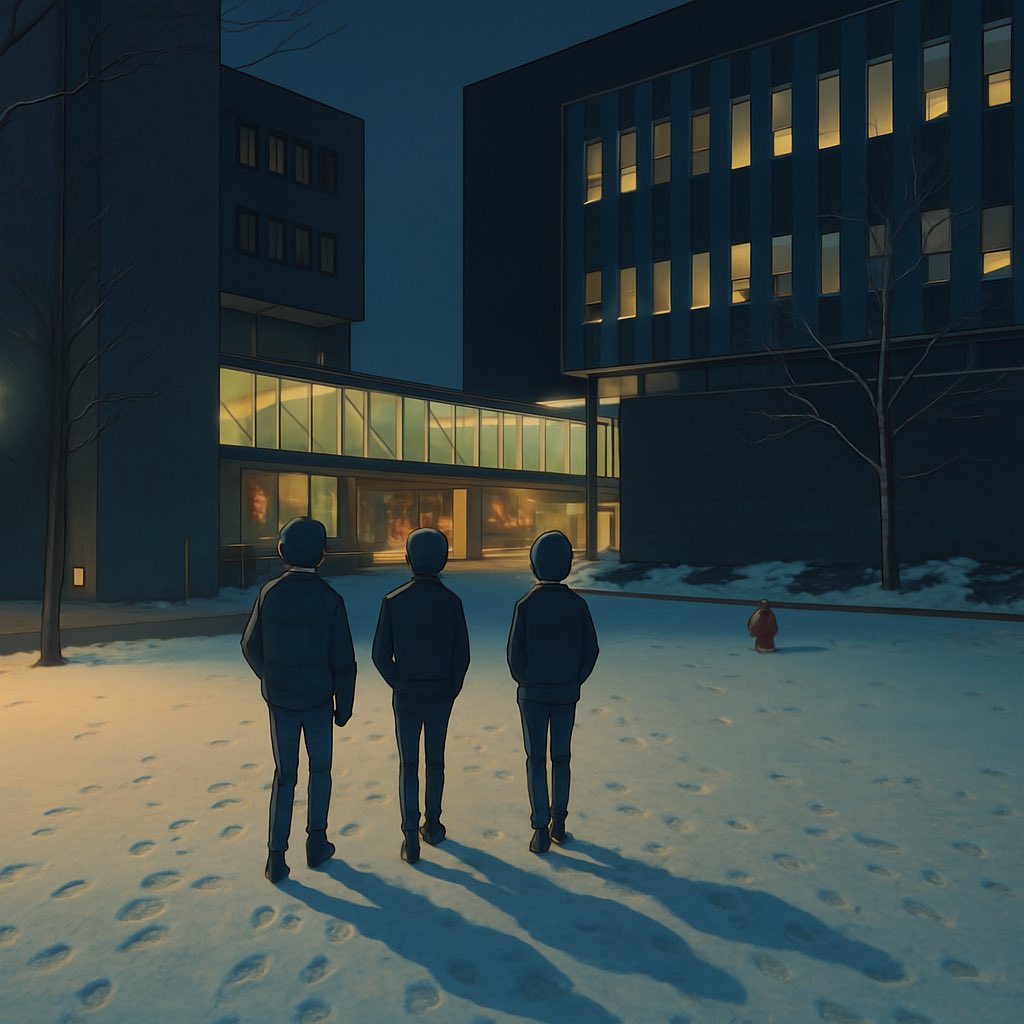 DaivikGoel's tweet photo. @UWaterloo circa 2016-2022 in the style of Studio Ghibli https://t.co/oJWk1XP8Uz