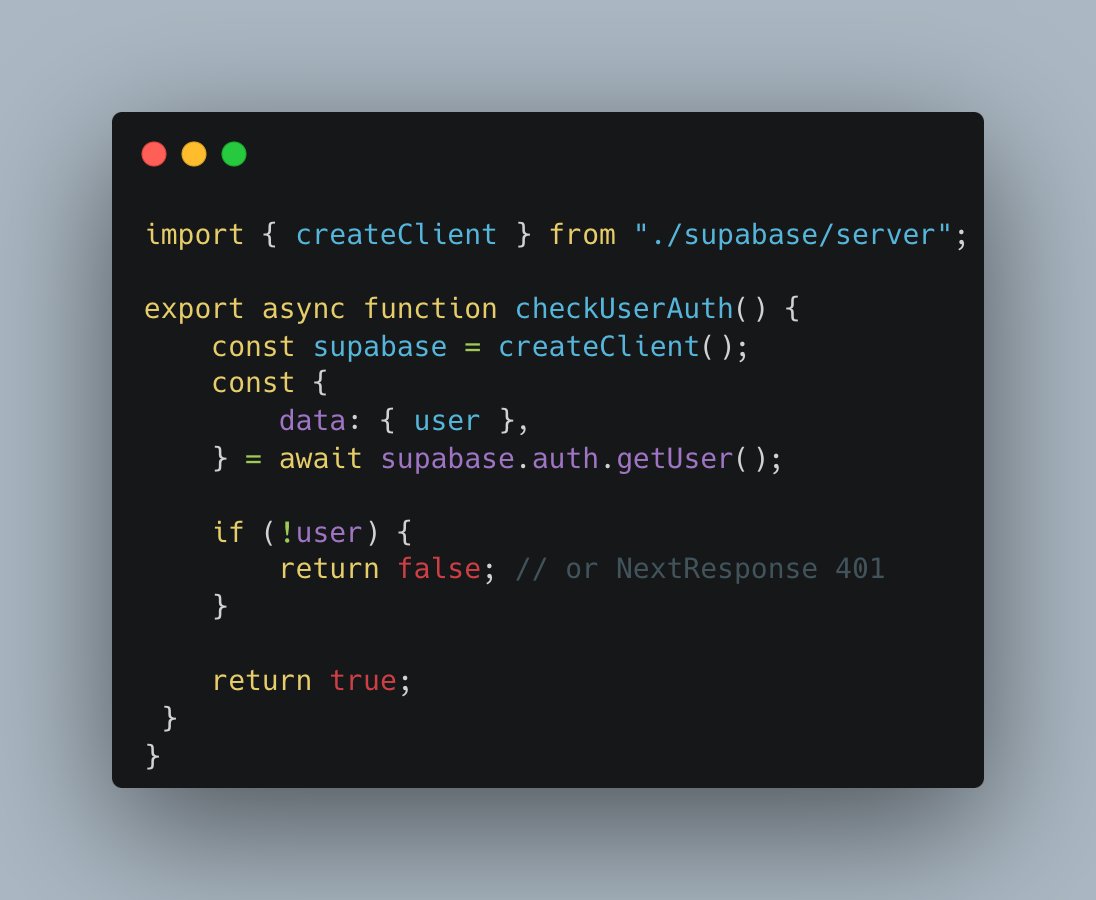 danielhangan_'s tweet image. I just got DDoS'ed because I didn't protect my internal apis :/ (NextJS)
To prevent this you can check if the user is logged in.
Will add rate limiting too.
How do you protect your NextJS internal apis?