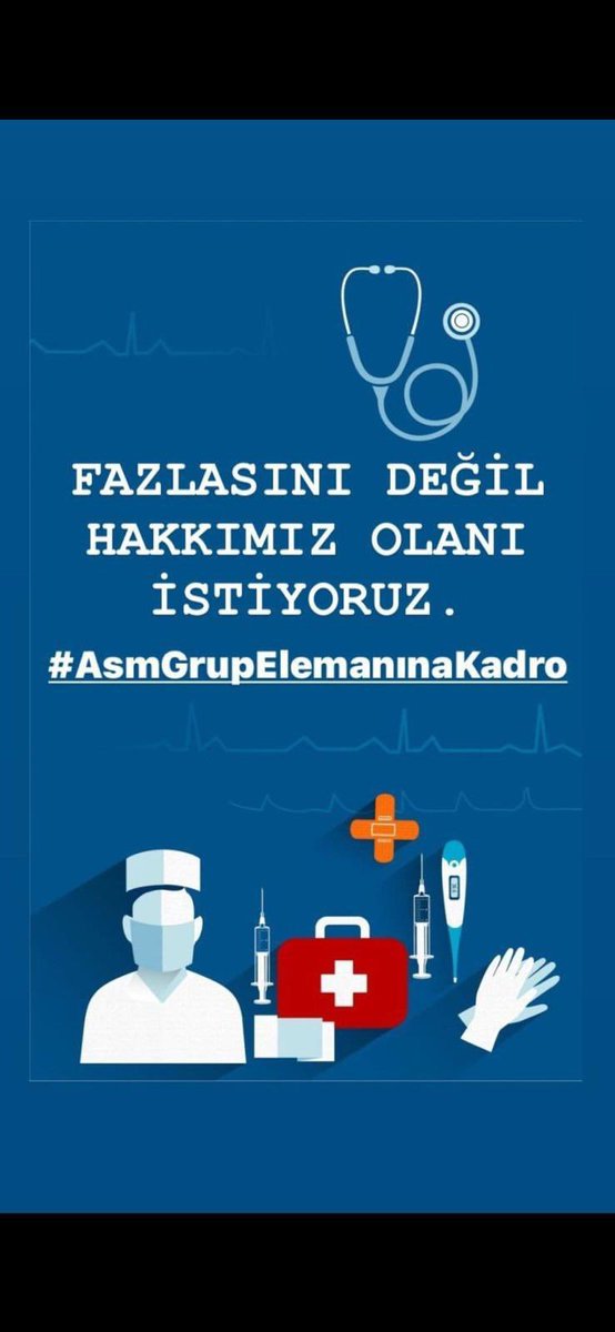 Aile Sağlığı Merkezi grup elemanlarının karşılaştığı zorluklar artarken haklarının korunması her zamankinden daha önemli herkese adil çalışma şartları sağlanmalı

#BakanlıkBünyesi