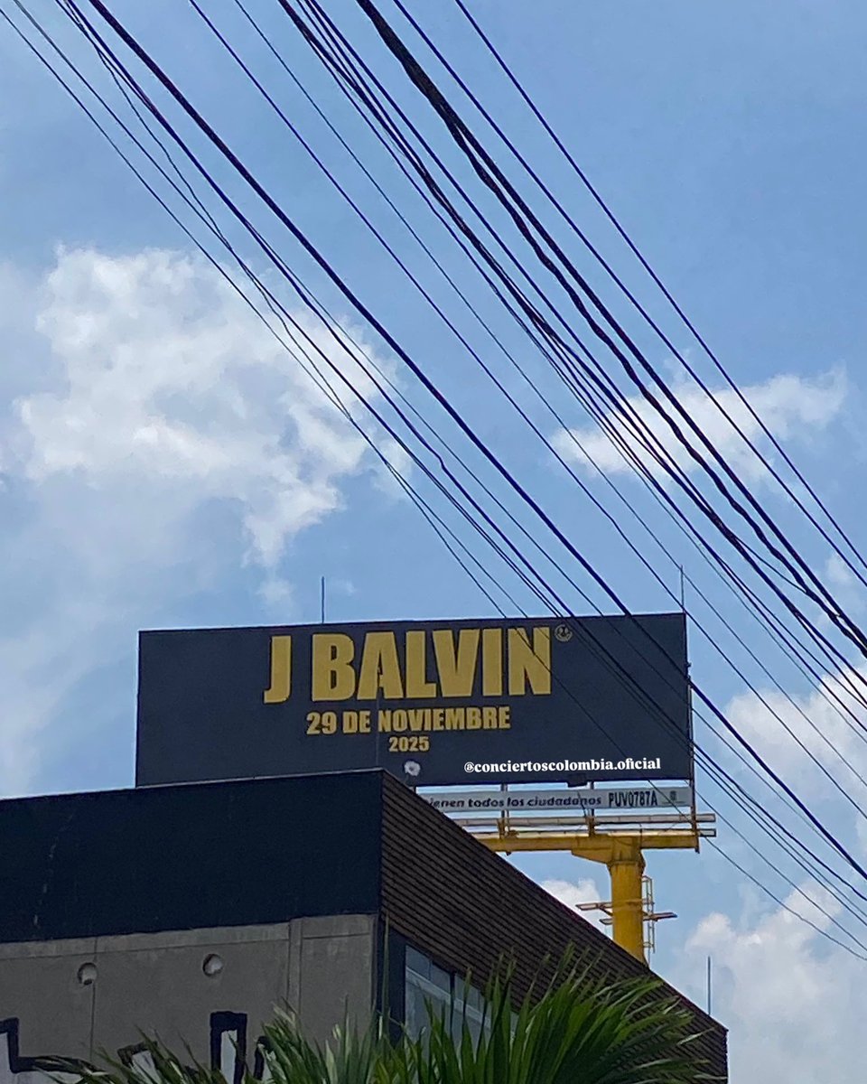 JBalvinCharts's tweet photo. OFICIAL 
¡J Balvin en Medellin!

El artista Colombiano se estará presentando este 29 de noviembre en el estadio atanasio girardot 🏟️🇨🇴.

Boletos a la venta esta semana. https://t.co/1KHbE5nDMd