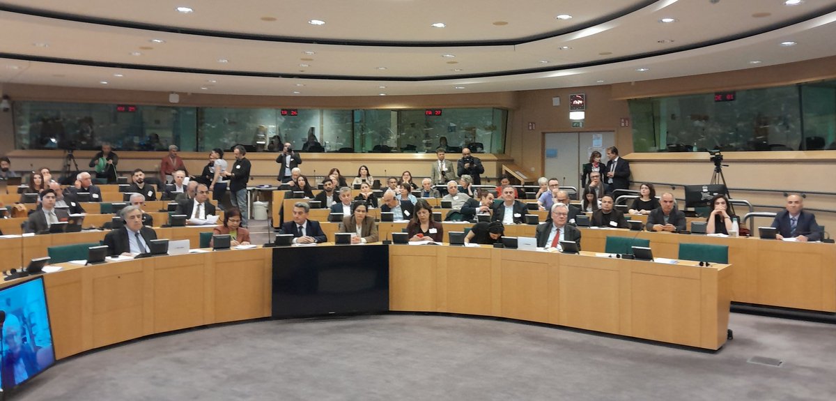 NAVBEL_External's tweet photo. #EUTCC1 conference in EU parl supported by #TheProgressives #GreensEFA #Left_EU.
Politicians, activists, journalists and academicians, also #NobelPrize winners, discuss the Kurds.
It's not about Kurdish question anymore, it's about the Kurds shaping their future and the region. https://t.co/8F5YAadnL4