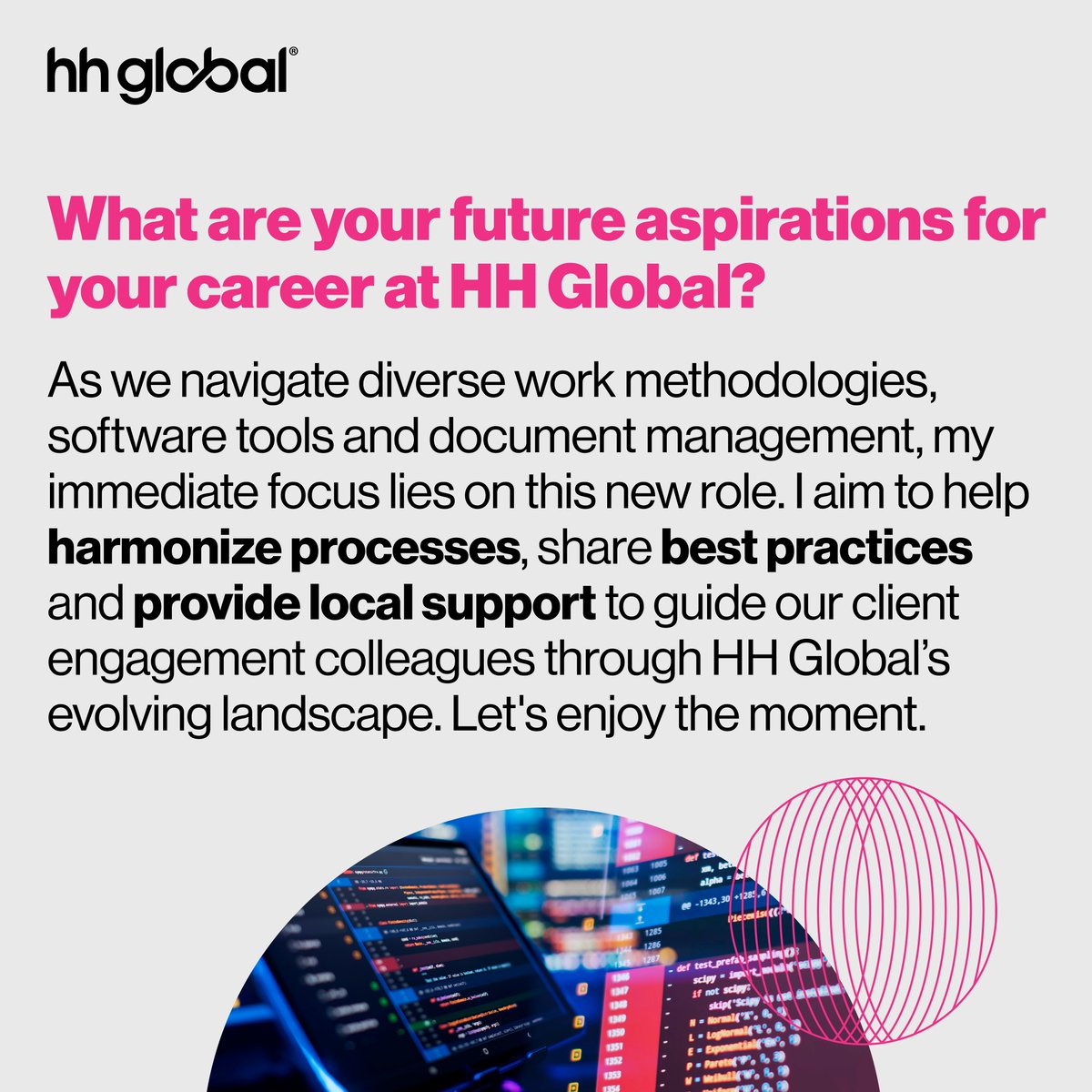 In our colleague spotlight series, we showcase our experts and explore their career paths with HH Global!​

​Next up, we would like to introduce Gemma, an Operations Business Partner in the United States. 

​#ColleagueSpotlight #HHGlobal #CareerGrowth