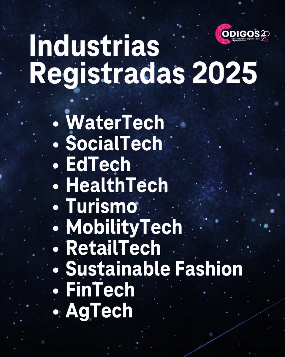 codigosmex's tweet image. Felicitamos a cada uno de los #EmprendimientosSociales que se inscribieron a la nueva edición de #CODIGOS2025. Estos emprendimientos buscan cambiar la vida de los mexicanos en diferentes ámbitos. Próximamente conocerás a los proyectos finalistas.
#Startup #ImpactoSocial
