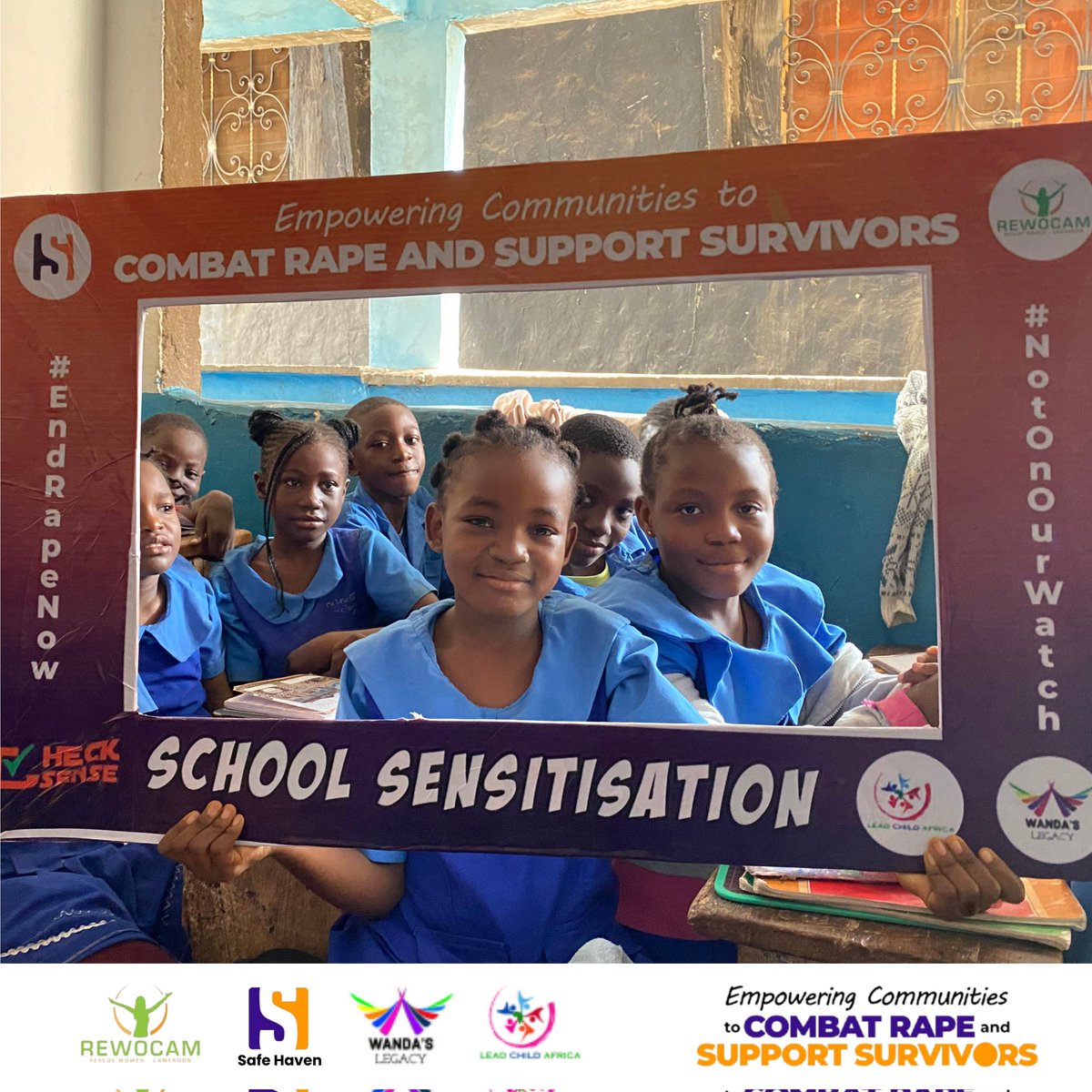 safehavencmr's tweet photo. Day 1 of our School Sensitization Program!

Today, we engaged students at CBEE Primary &amp; Glory Bilingual Secondary School on consent, personal boundaries, and speaking up against sexual violence.
#SurvivorVoicesAgainstRape
#BreakTheSilenceSHF
#FromTraumaToTriumph
#NotOnOurWatch https://t.co/kdl2U42FI4