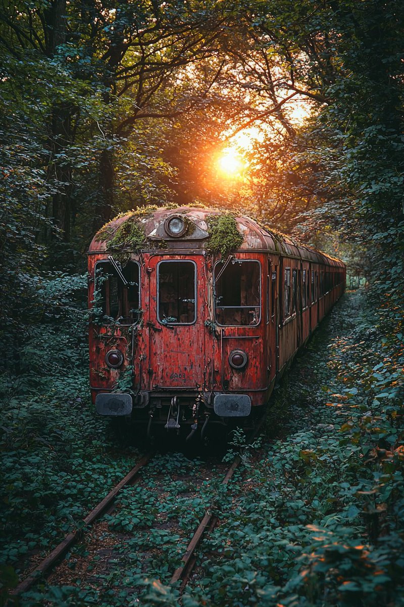 DiePlastikkarte's tweet photo. π Lost Train of the Forest πΏπ₯
https://t.co/WSlUfOMipz
#AbandonedTrain #ForestDecay #OvergrownBeauty #LostInNature #RusticRomance #UrbanExploration #CinematicVibes #NatureTakesOver #MysteryMood #SunsetMagic #VintageTrainArt #WildernessWonder https://t.co/zpS7kVwzlV