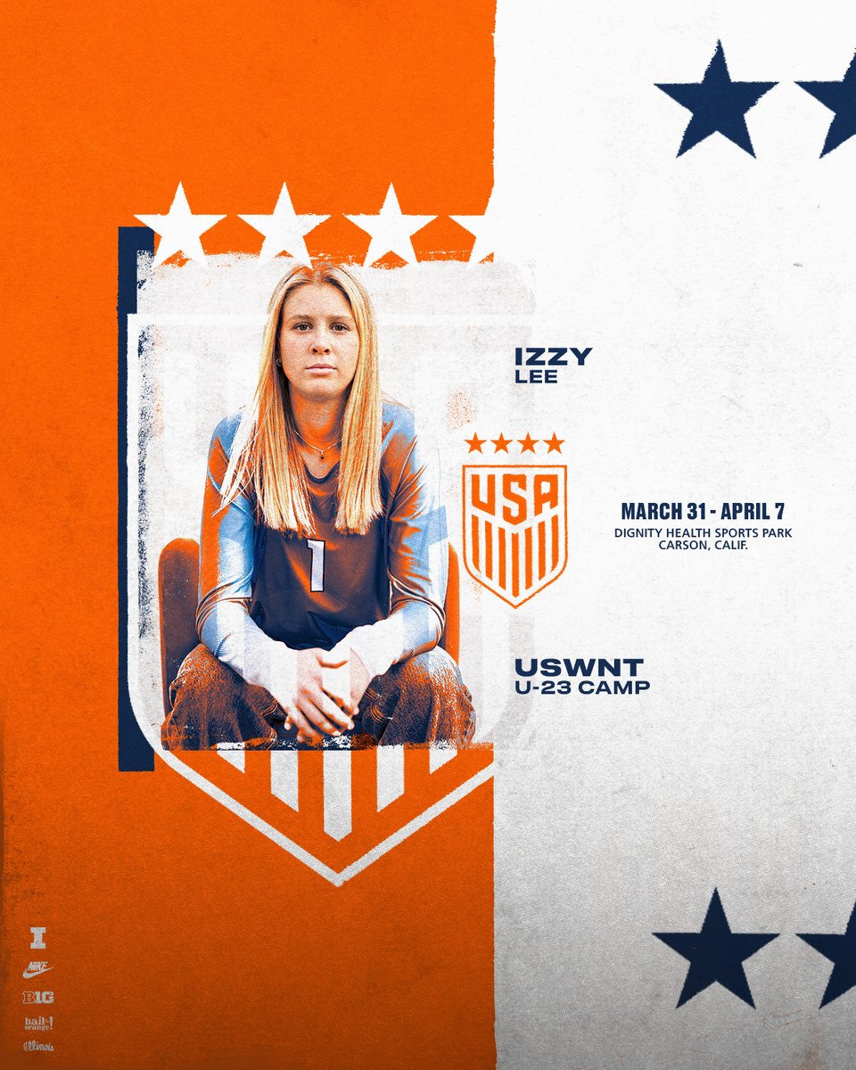 ☎️ 🆙

A huge congratulations to Fighting Illini goalkeeper Izzy Lee on being named to the U.S. U-23 Women’s National Team training camp!

#Illini | #HTTO | #UP ⬆️